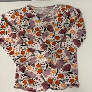 GoodNight Lama Colorful Floral Fall  Kids pajamas